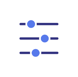 Vizlib Slider displaying a range selector in a Qlik Sense sheet.